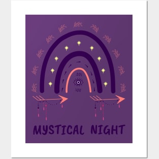 Mystical night Posters and Art